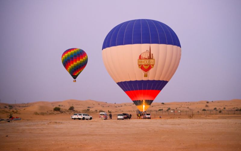 Hot Air Balloon Rides, Dubai