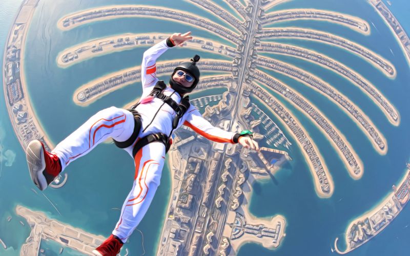 Skydiving Dubai