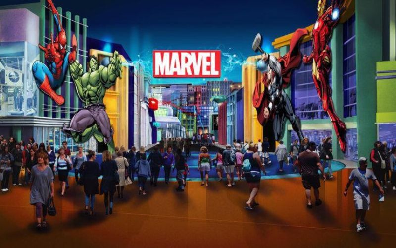 Marvel Zone at IMG Worlds of Adventure