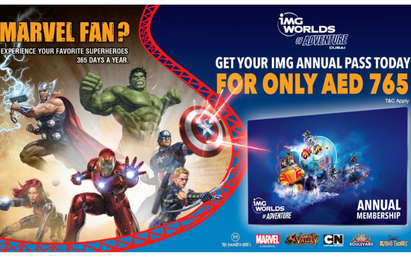 IMG Worlds of Adventure Annual Pass