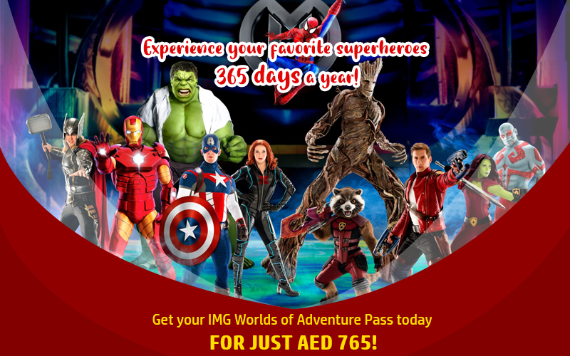 IMG Worlds of Adventure Dubai - Annual Pass