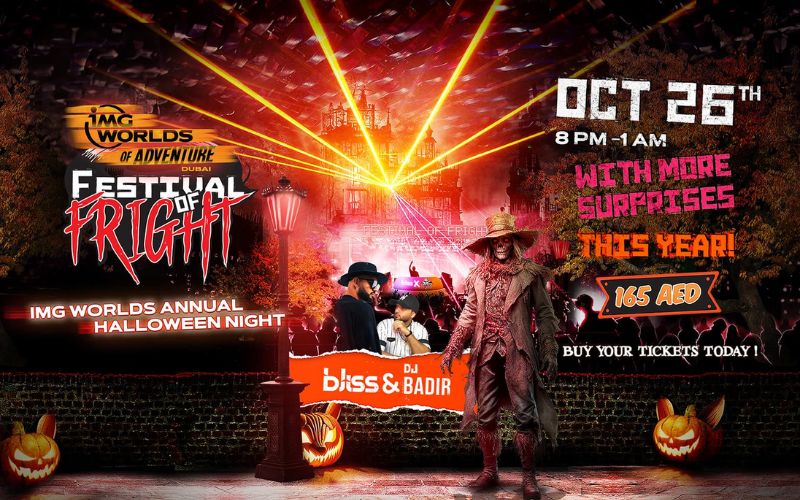 Festival of Fright at IMG Worlds of Adventure Dubai