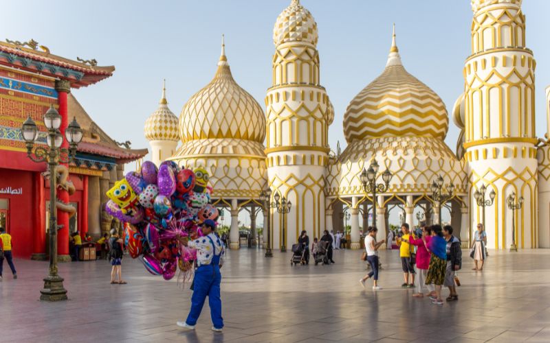 Dubai Global Village the multicultural festival park