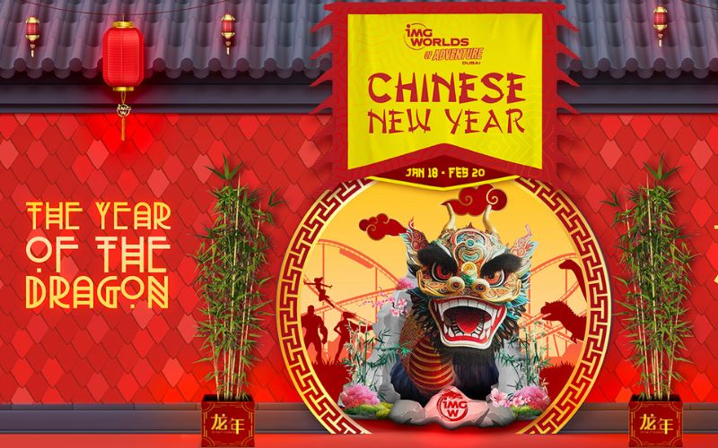 Chinese New Year at IMG Worlds of Adventure