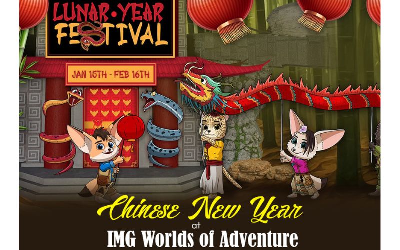 Chinese New Year at IMG Worlds of Adventure Dubai